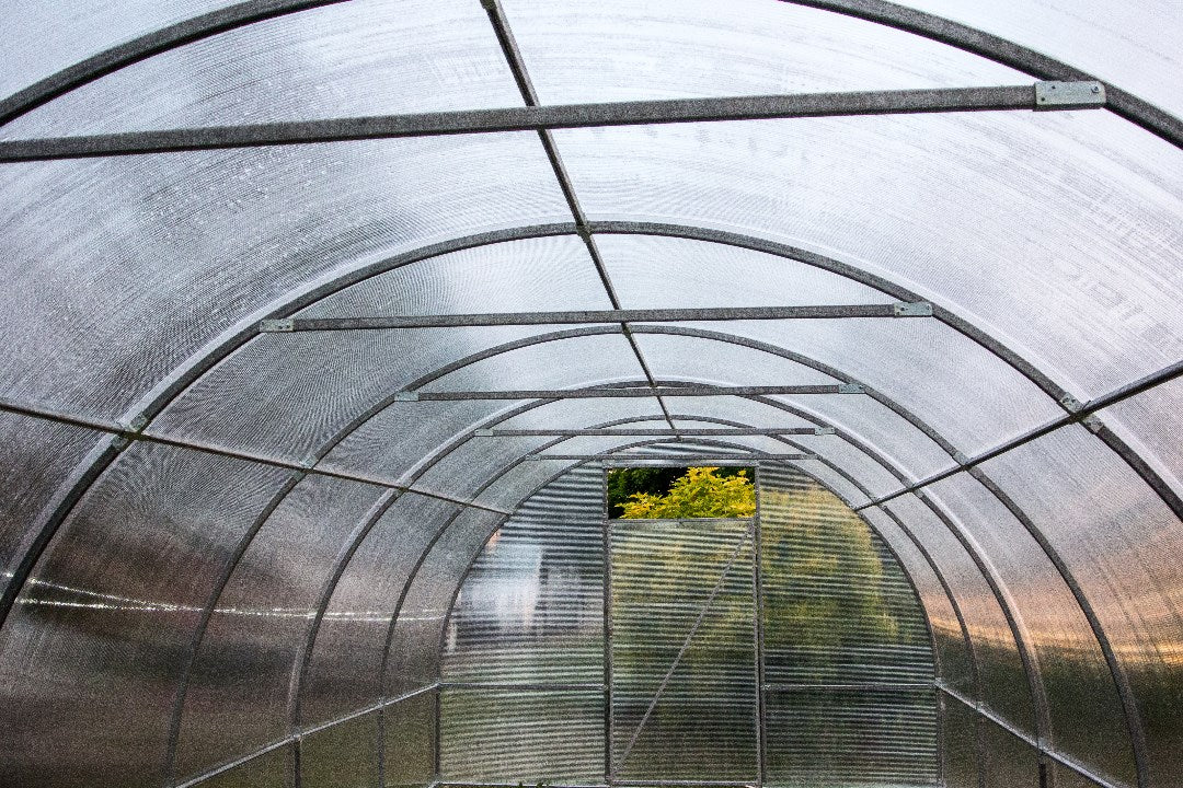 Easy-Up 2 x 4m arched greenhouse