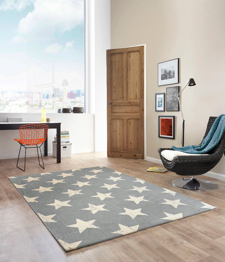 Cielo rug gray