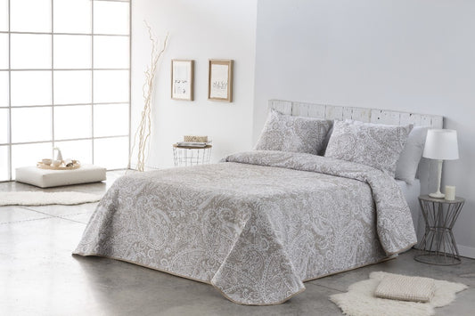 Paisley - bedspread beige