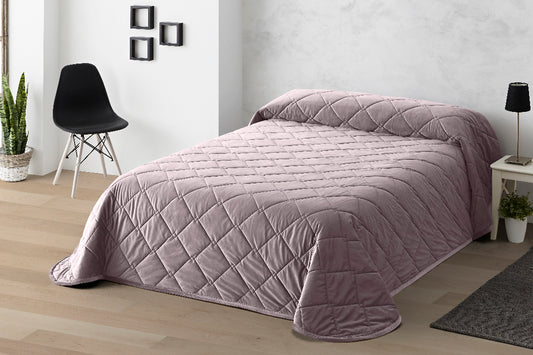 Velvet - bedspread pink