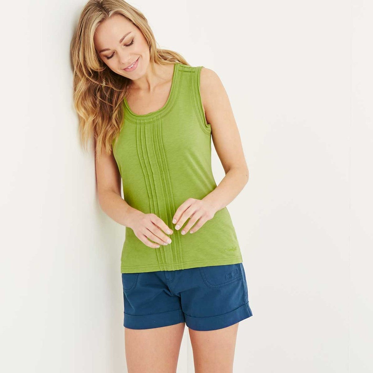 Congo Vest Top Lime