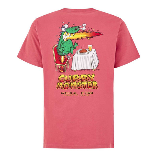 Curry Monster Artist T-Shirt Rose