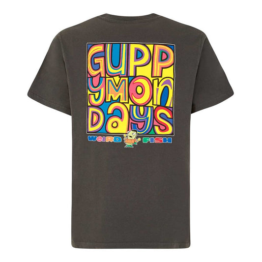 Guppy Mondays Artist T-Shirt Washed Black