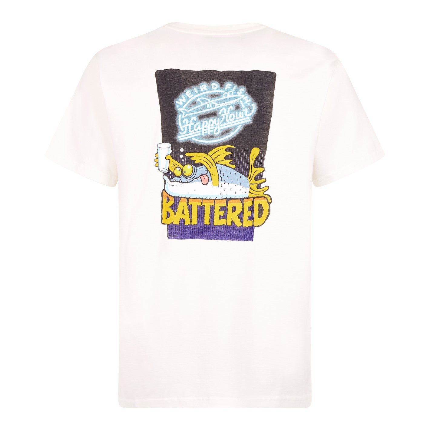 Battered Artist T-Shirt Marshmallow