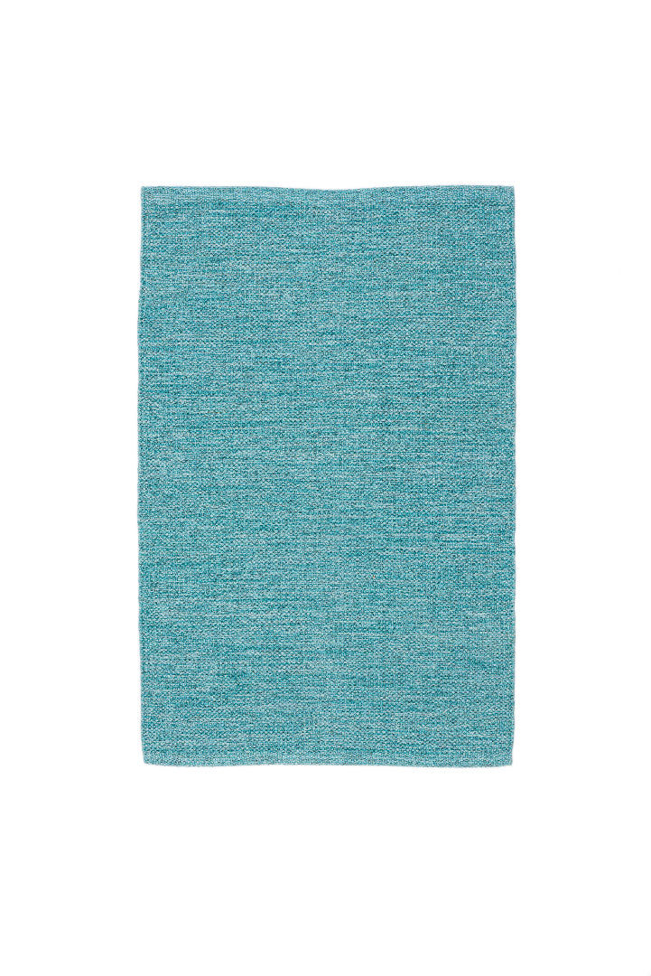 Hannu cotton rug turquoise