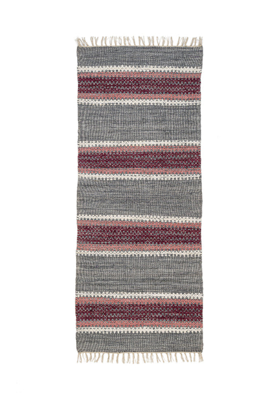 Niilo cotton rug v.red